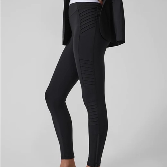 Athleta Delancey Moto Tight - Sz XS - Picture 1 of 5